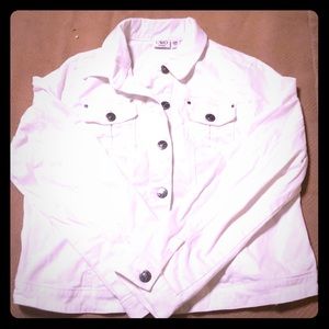 Women’s White Denim jacket